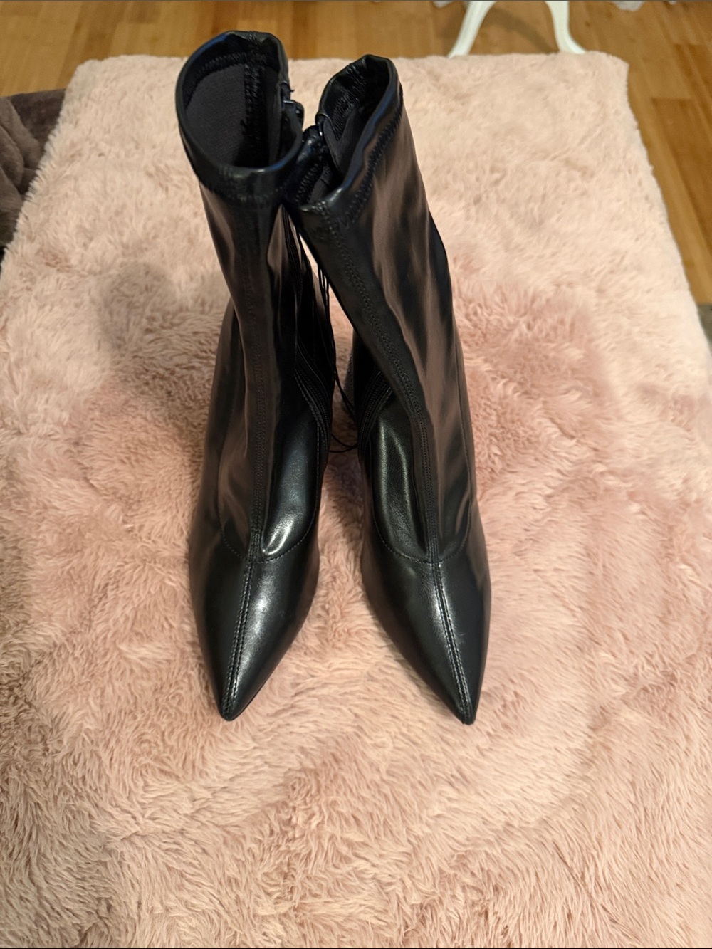 Pointed Toe Black Boots